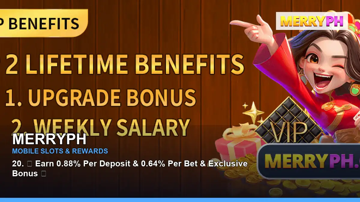 MERRYPH featured mobile casino slots for Philippine players