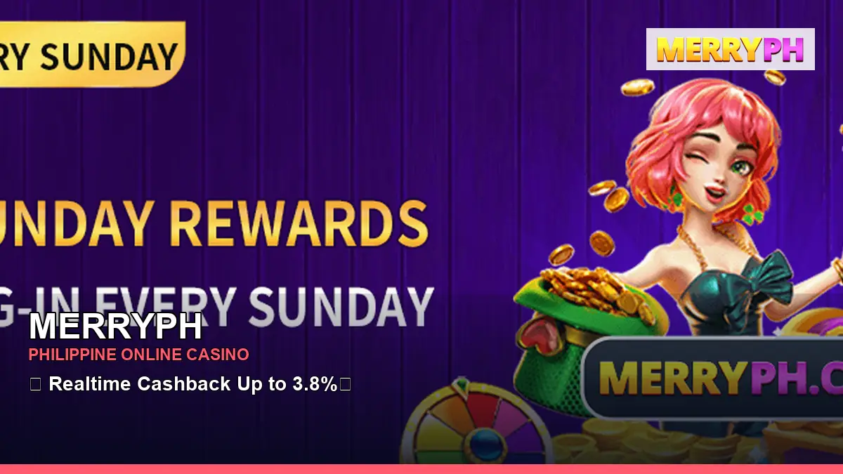 MERRYPH mobile casino games and rewards overview for Philippine players