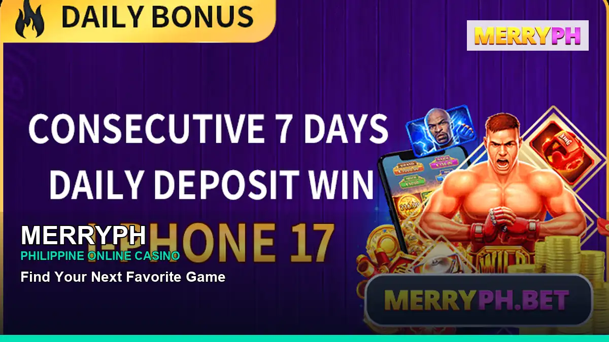 MERRYPH online casino and slot games for Philippine players with a mobile play overview