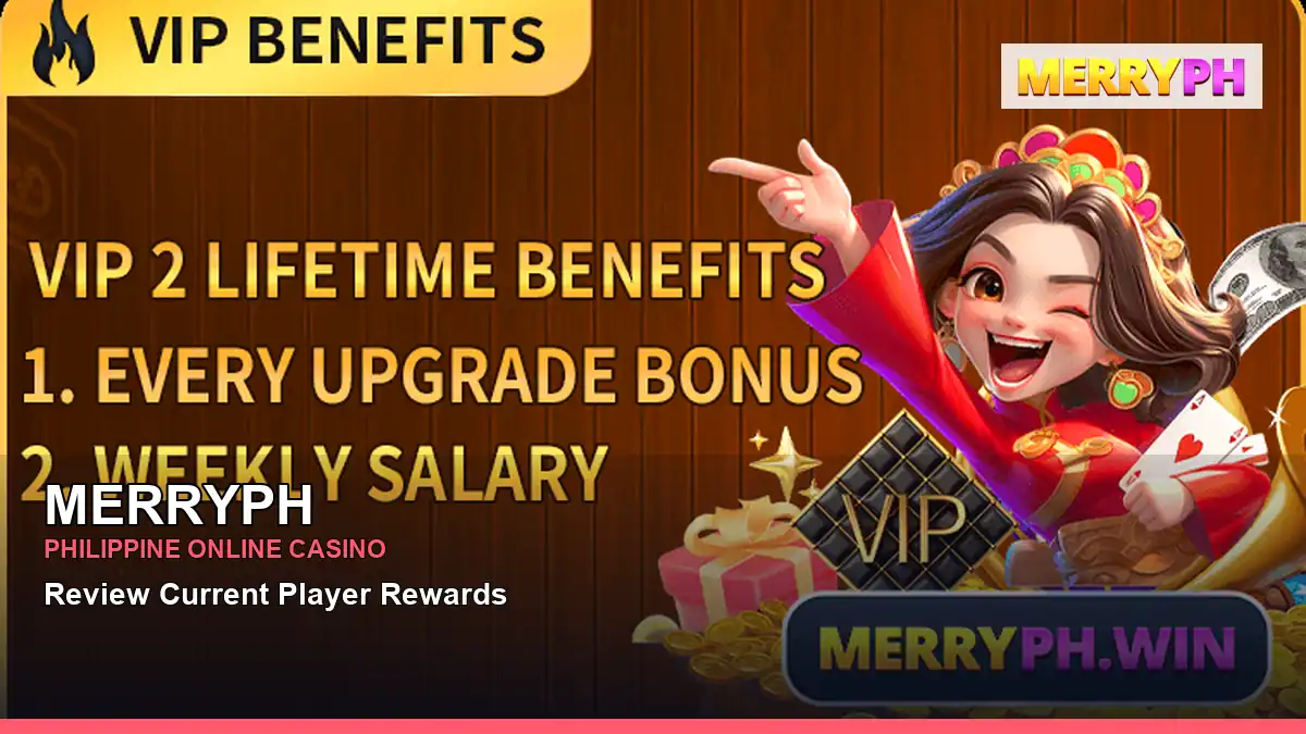 MERRYPH mobile casino games and rewards overview for Philippine players with a mobile play overview