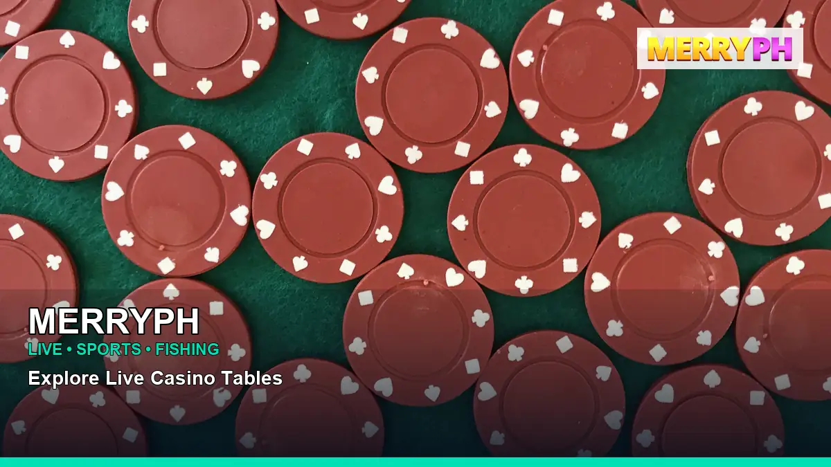 MERRYPH live casino tables for Philippine players